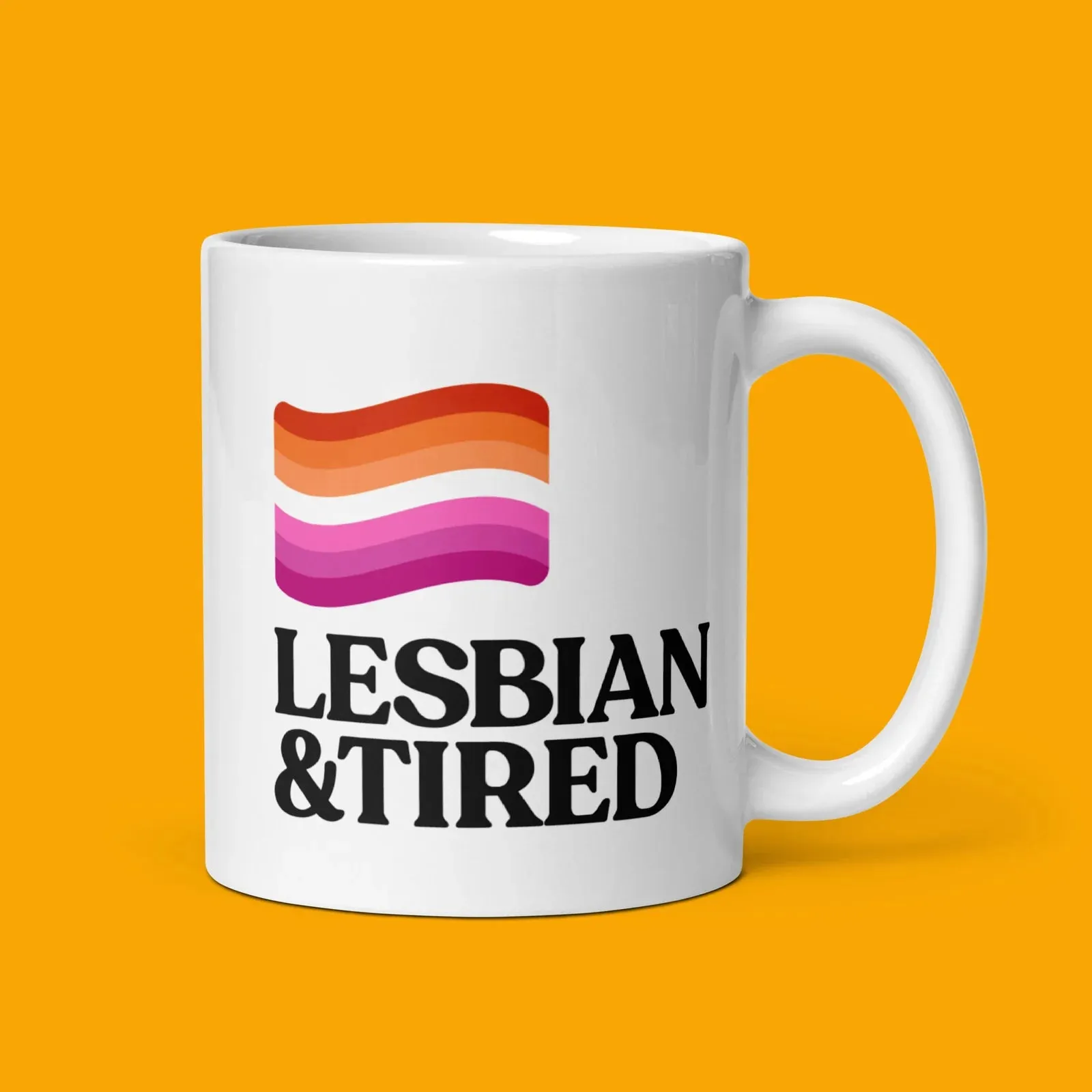 Lesbian & Tired Coffee Mug