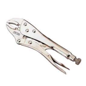 LICOTA MADE IN TAIWAN 7" CURVED JAW LOCKING PLIERS WITH WIRE CUTTER CR-V