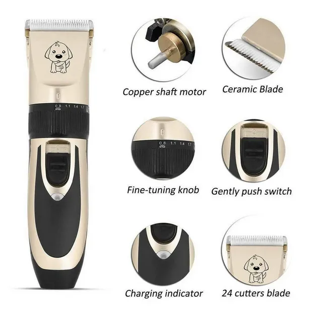 Low Noise Dog Grooming Kit/ Dog Clippers