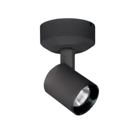 Lucio LED Monopoint Head 10W 3000K, Spot, Black