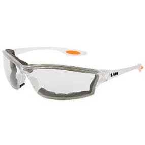 LW310AF MCR Safety Law LW3 Series Safety Glasses, Clear Lens