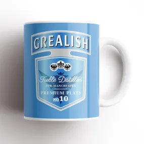 Man City Grealish Treble Vodka Mug