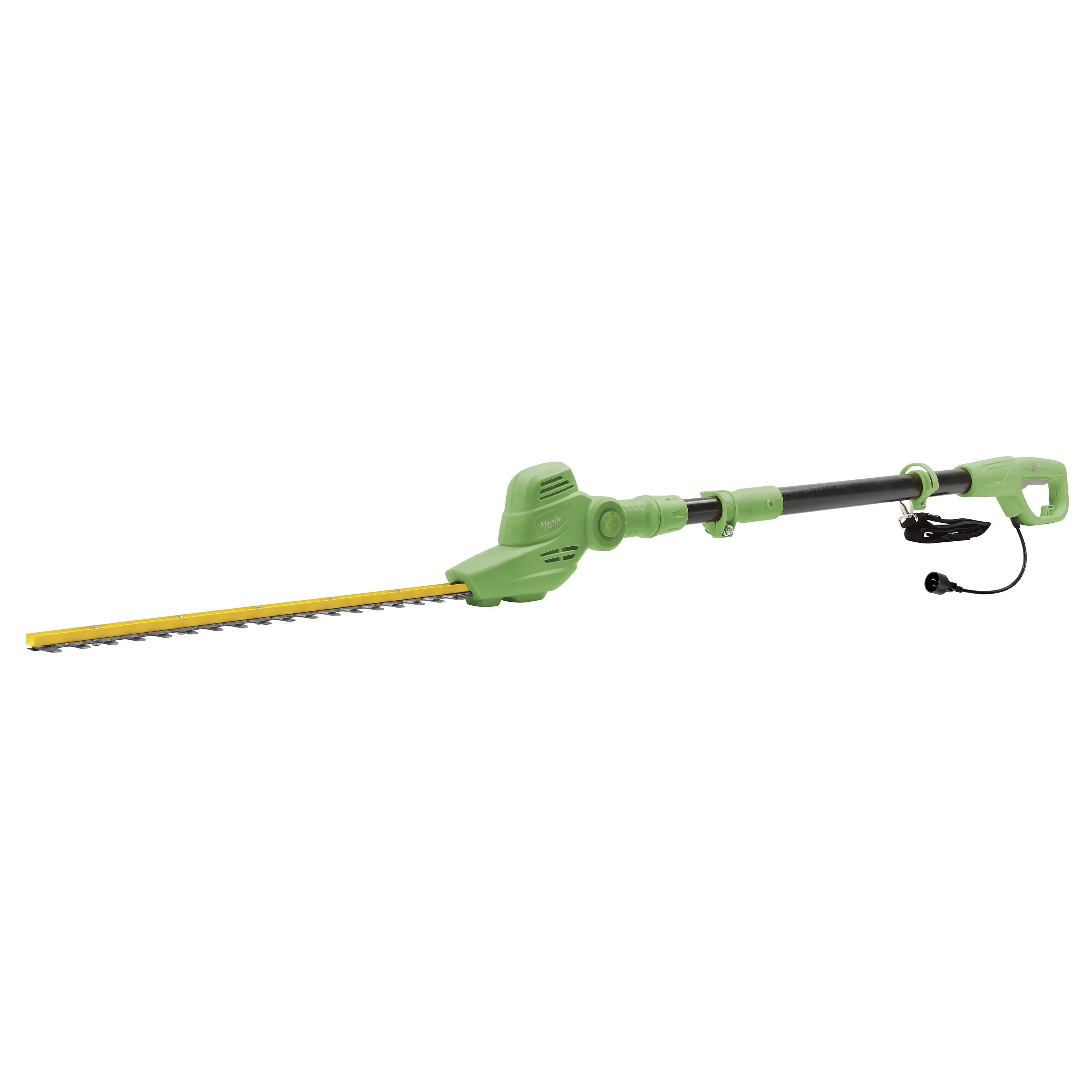 Martha Stewart MTS-EPHT18 Multi-Angle Telescoping Pole Hedge Trimmer | 18-Inch | 3.8-Amp