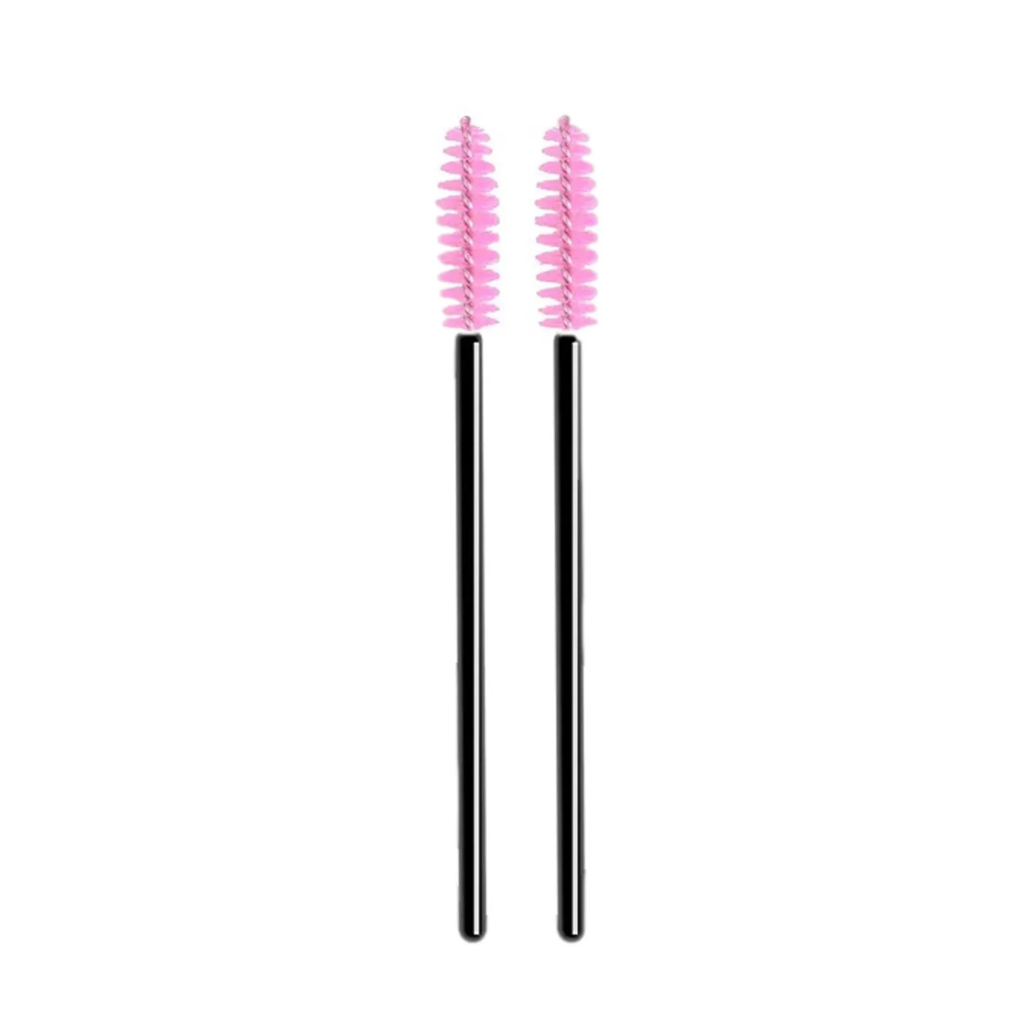 Mascara Wands, Black and Pink, 25 ct.