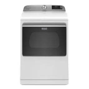 Maytag 7.4-cu ft Steam Cycle Smart Electric Dryer (White) MED7230HW