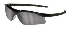 MCR Safety DL1 Black Frame, I/O Clear Mirror UV-AF