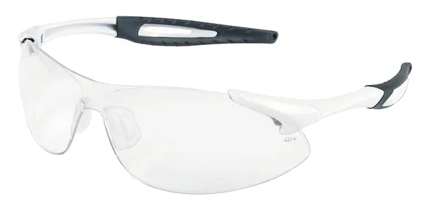 MCR Safety IA1 White Frame, Clear AF Lens