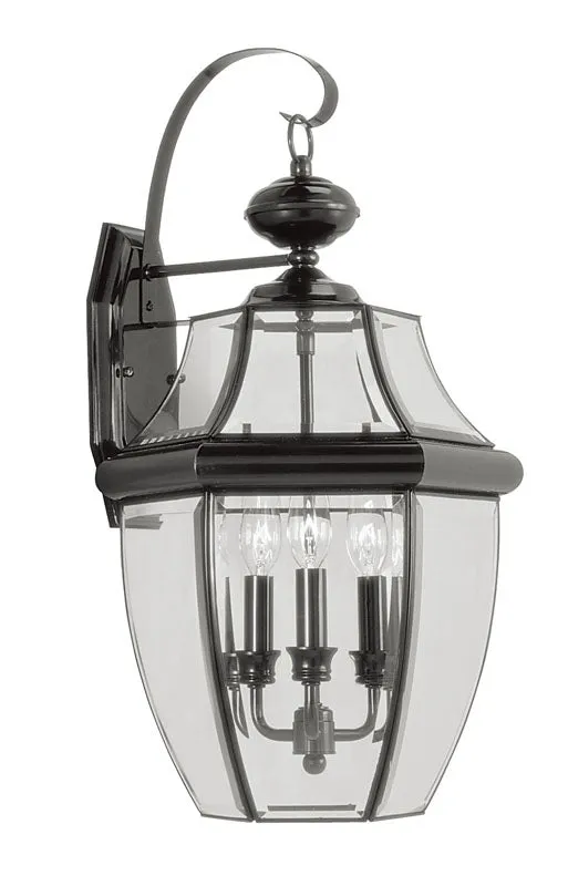 Monterey 3-Light Outdoor Wall Lantern