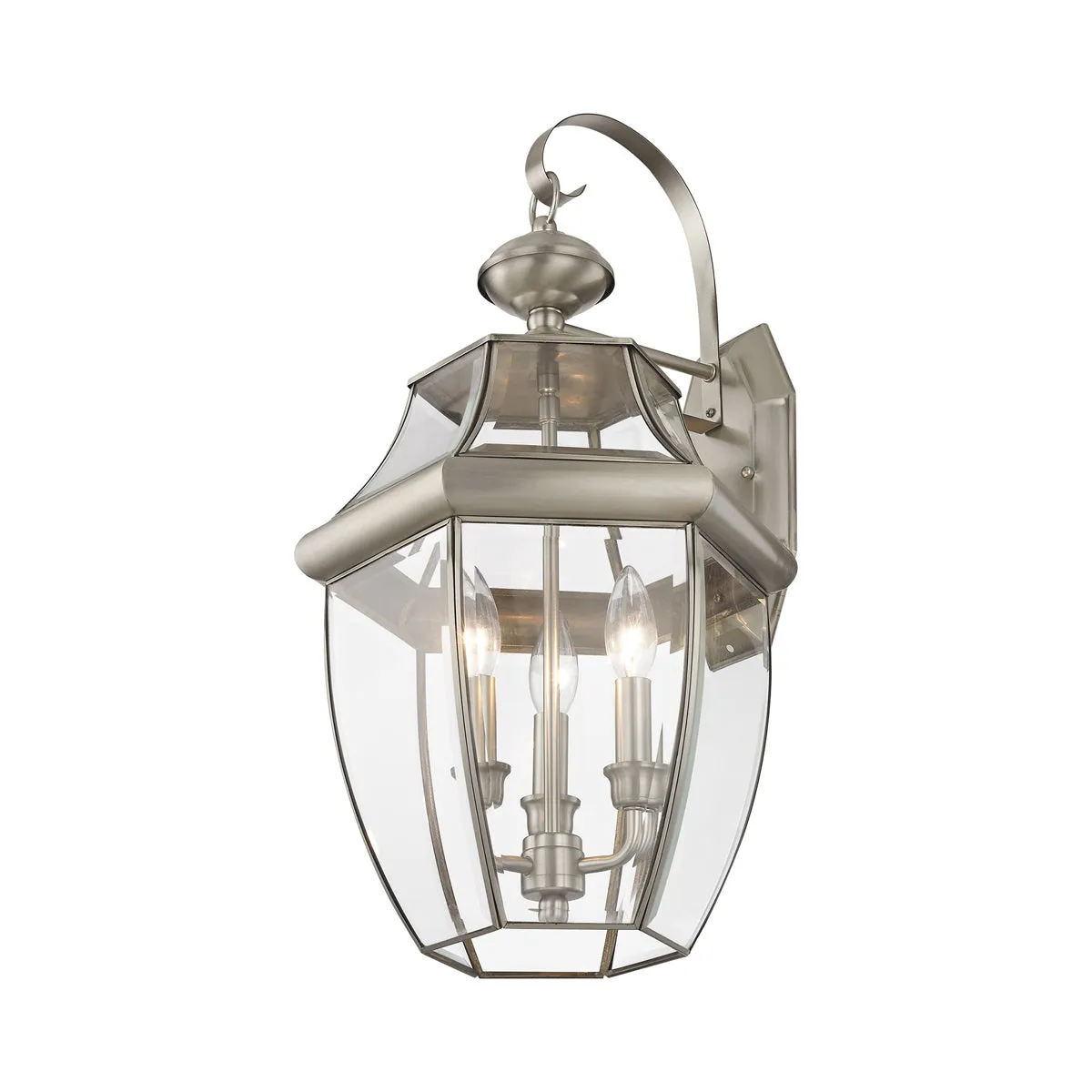 Monterey 3-Light Outdoor Wall Lantern