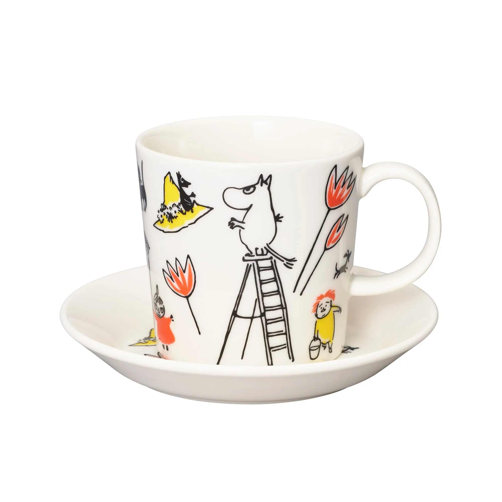 Moomin ABC Mug and Saucer Set