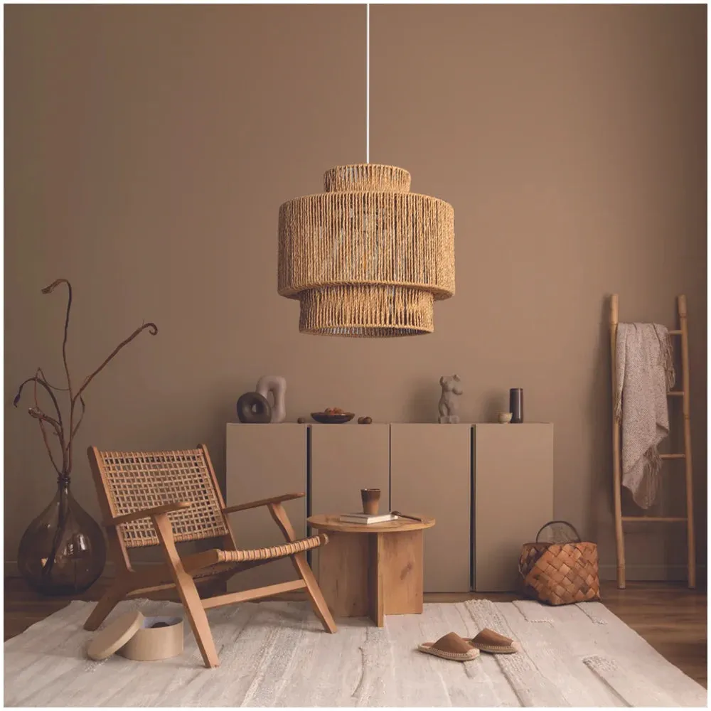 Multilayers Hemp Rope Lampshade