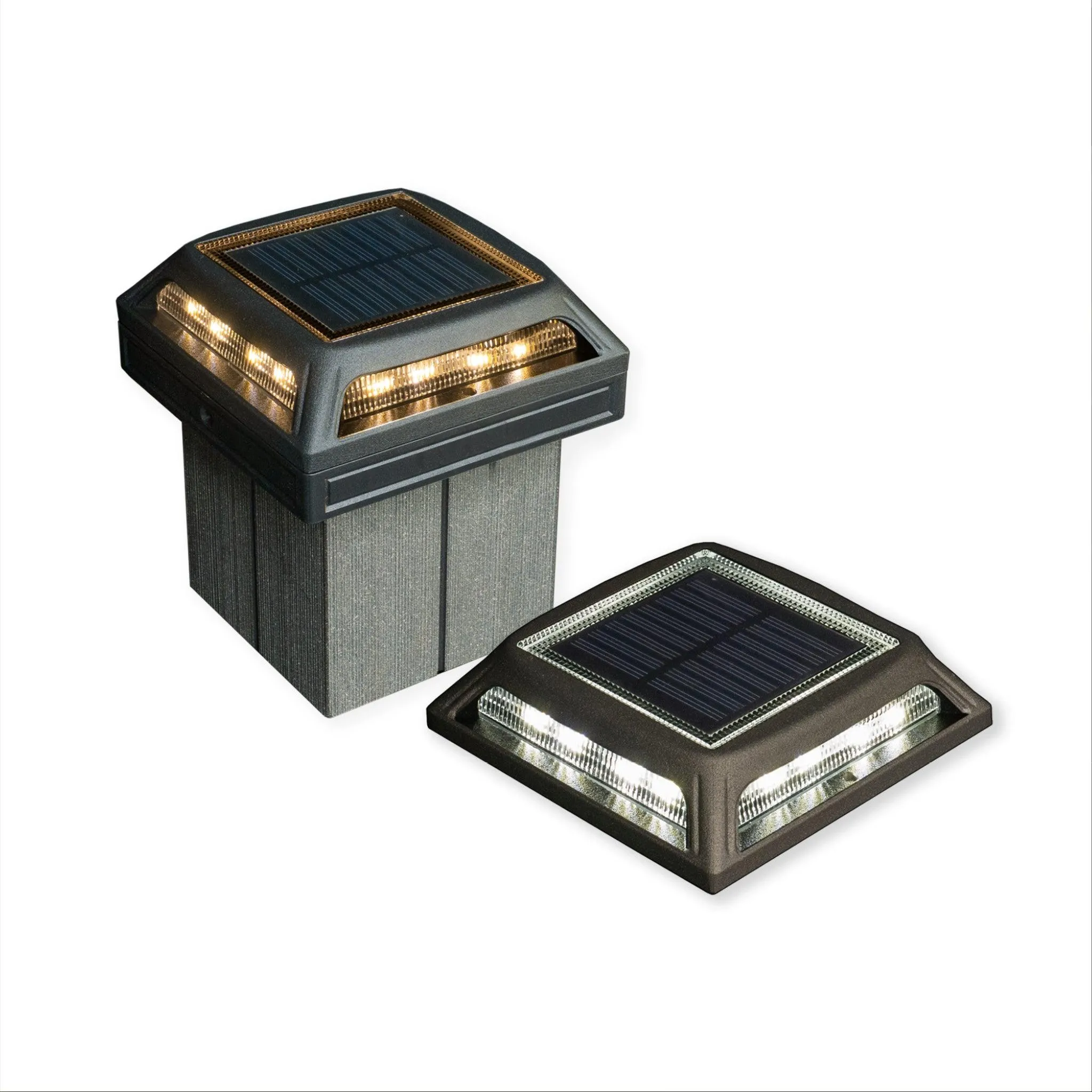 Muskoka Universal Solar Dock/Deck & Post Cap Light - Black