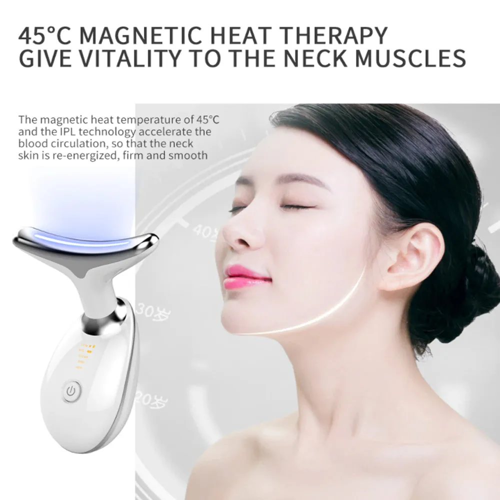 Neck and Face Skin Tightening IPL Skin Care Device- USB Charging