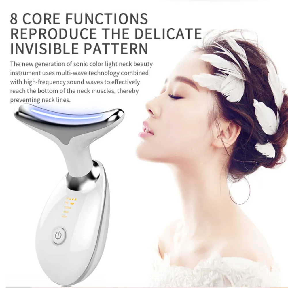 Neck and Face Skin Tightening IPL Skin Care Device- USB Charging