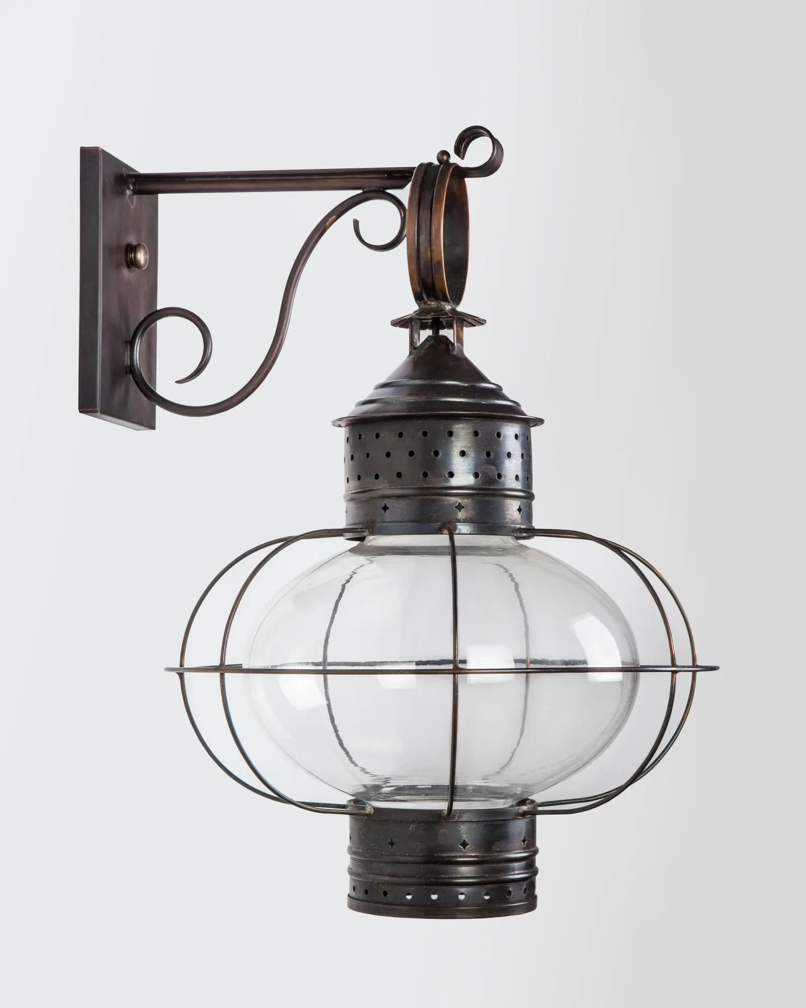 New England Onion Wall Lantern Large