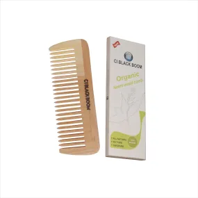 Organic young green neem wooden comb C05