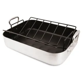 Paderno A4694740 Aluminum Non-Stick Roasting Pan