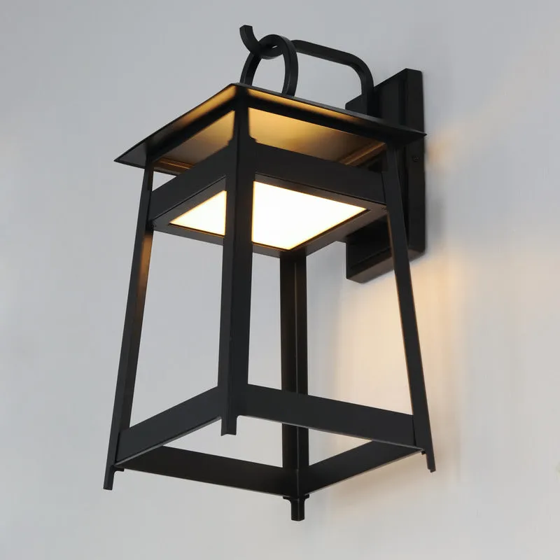 Pagoda Large LED Outdoor Sconce