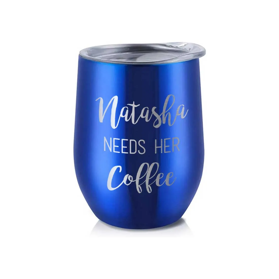 Personalised Coffee Insulated Cup With Lid for Travelling Portable Cup (350 ML) - Coffee Lover