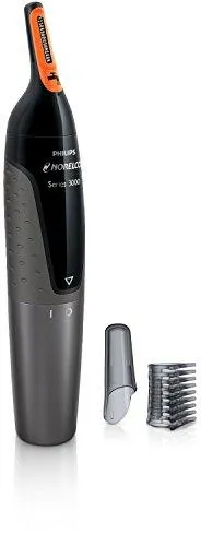 Philips Norelco Nose trimmer Series 3200, nose and eyebrows, 1 eyebrow comb, NT3345/49