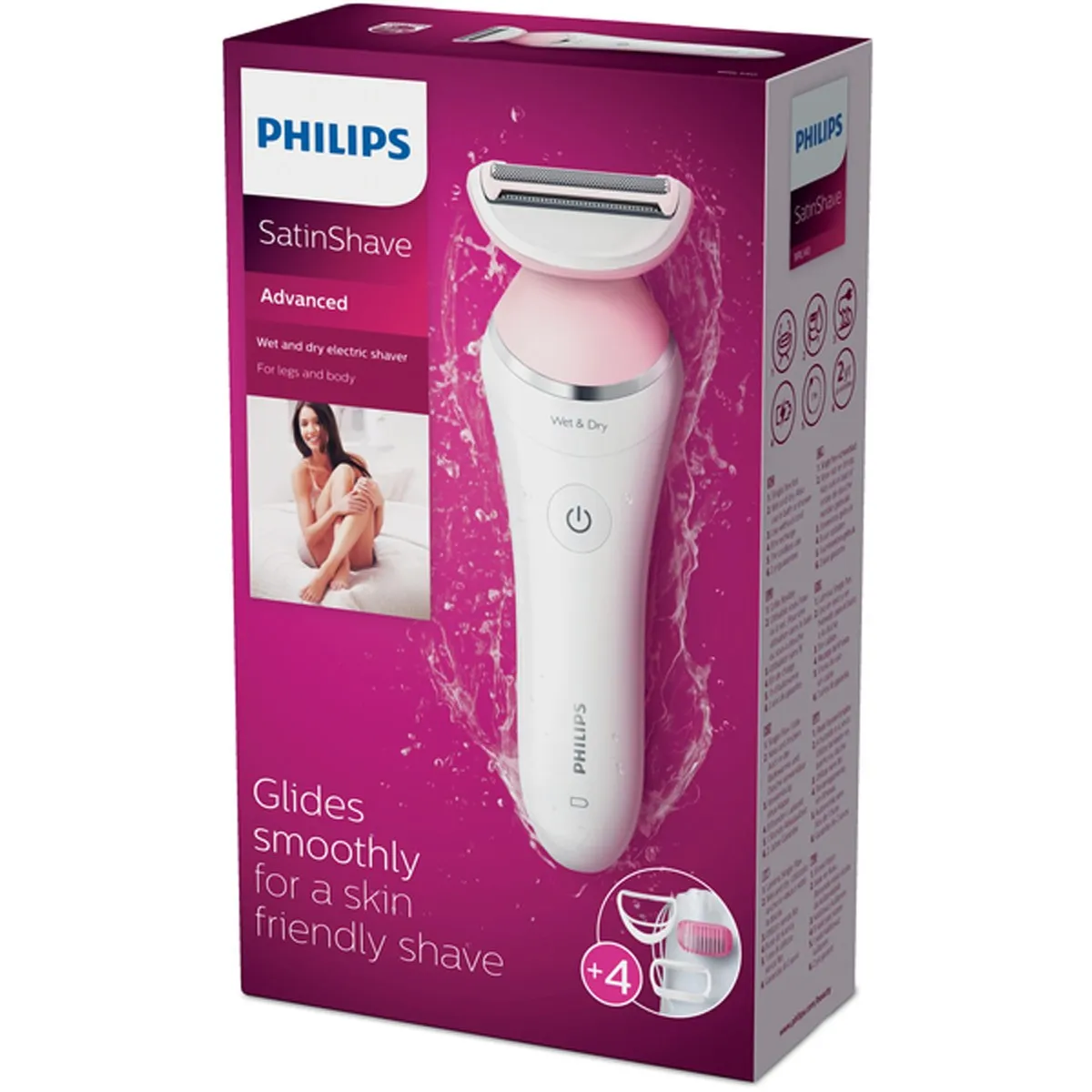 Philips SatinShave Wet & Dry Electric Shaver - BRL140/00