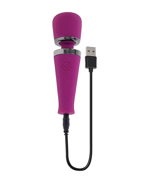 Playboy Pleasure Mic Drop Petite Wand Vibrator