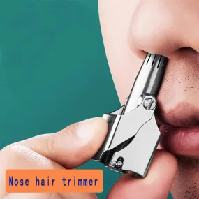 Portable Manual Stainless Steel Nose Trimmer