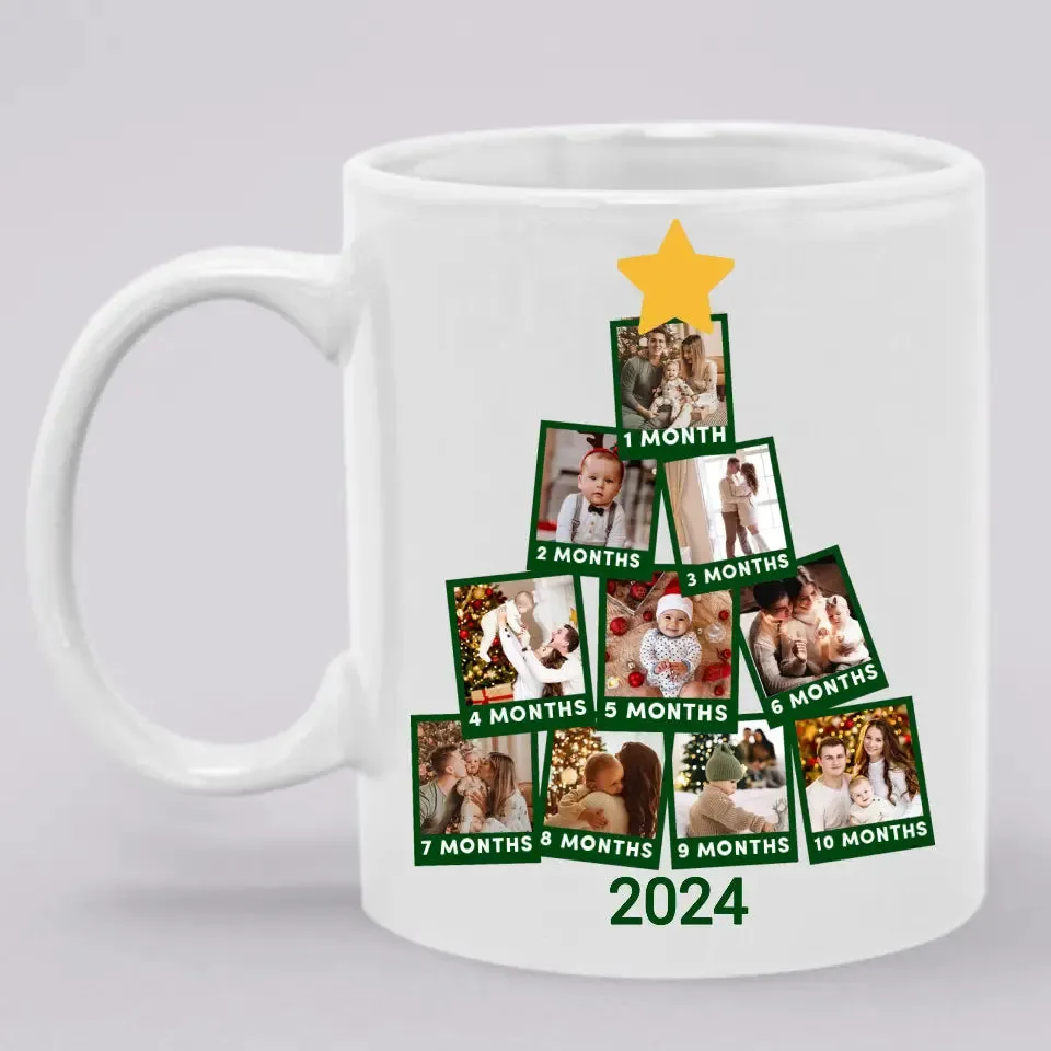 Present Christmas Tree Decoration With Your Own Photo