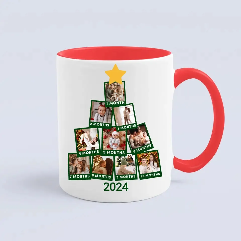 Present Christmas Tree Decoration With Your Own Photo