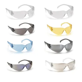 Pyramex Intruder Safety Glasses, Lightweight, Frameless Protection and Integrated Nosepiece, ANSI Z87.1