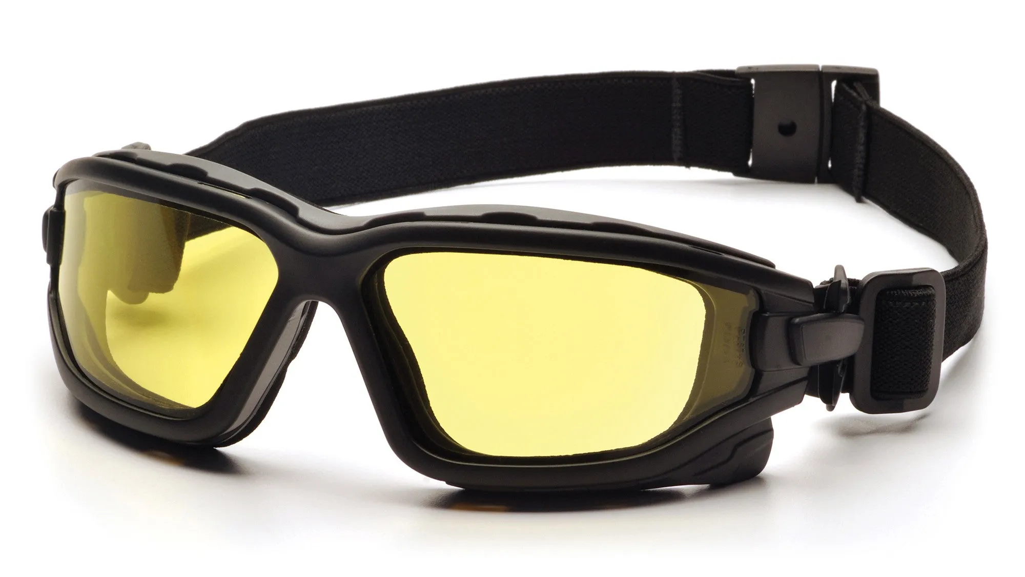 Pyramex SB7030SDT I-Force Black Goggles W/ Amber Anti-Fog Lens (12 each)