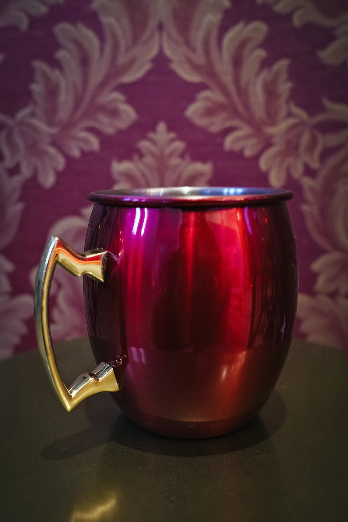 Red Moscow Mule Mug