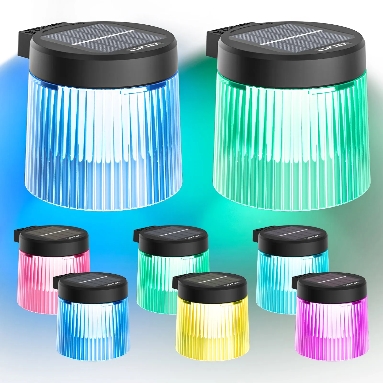 RGB Solar Fence Lights