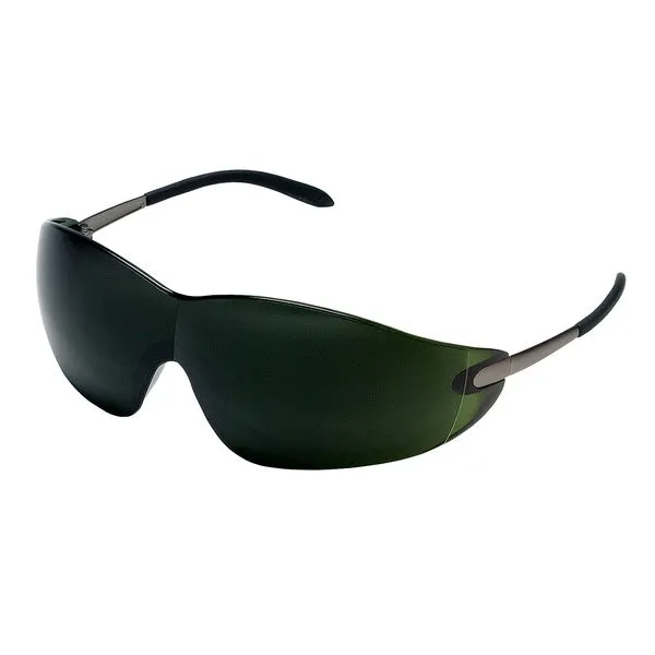 S21150 MCR Safety S21 Series Safety Glasses, Green Lens