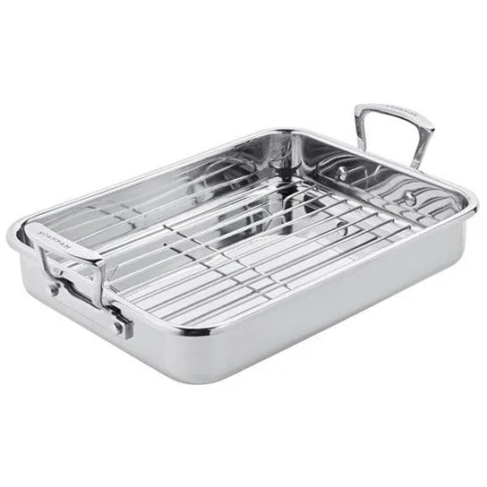 Scanpan Impact Stainless Steel Roasting Pan with Rack