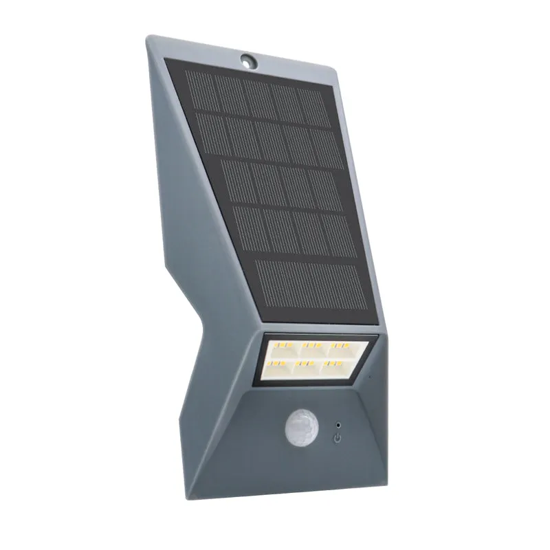 Slim Motion Sensor Wall Mounted Solar Light #1102