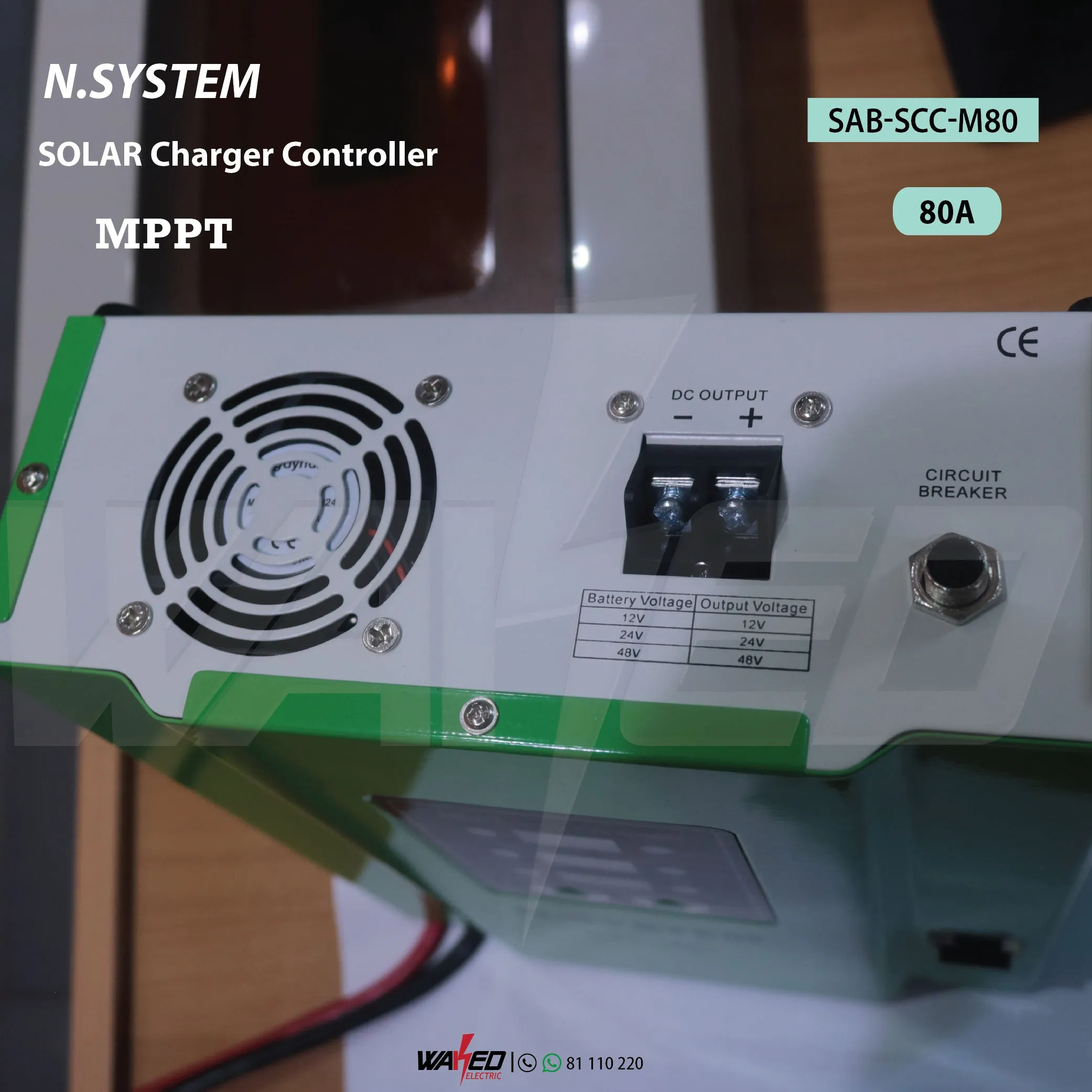 Solar Charger Controller - 80A - N.SYSTEM