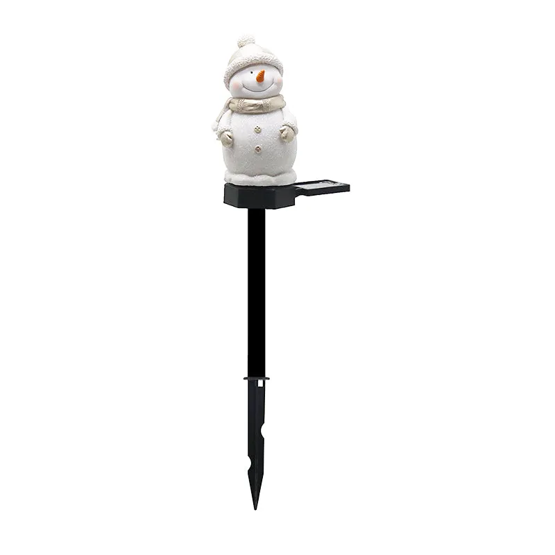 Solar Garden Christmas Snowman LED Waterproof Lawn Light