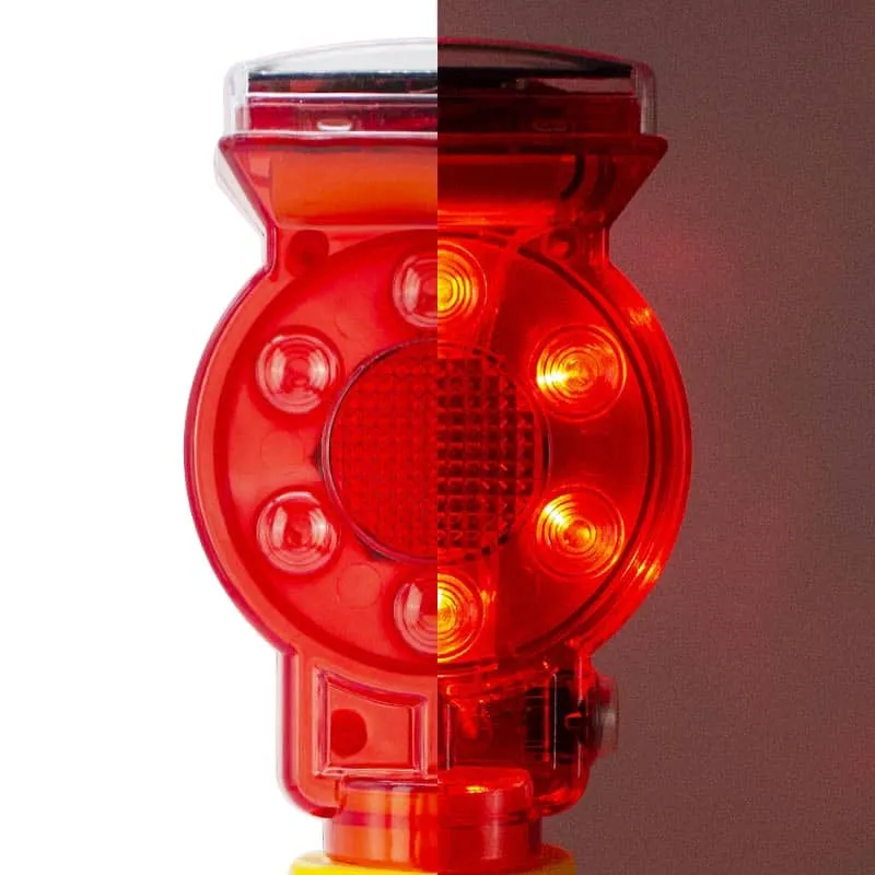 Solar Powered Barricade Warning Light SU150-1