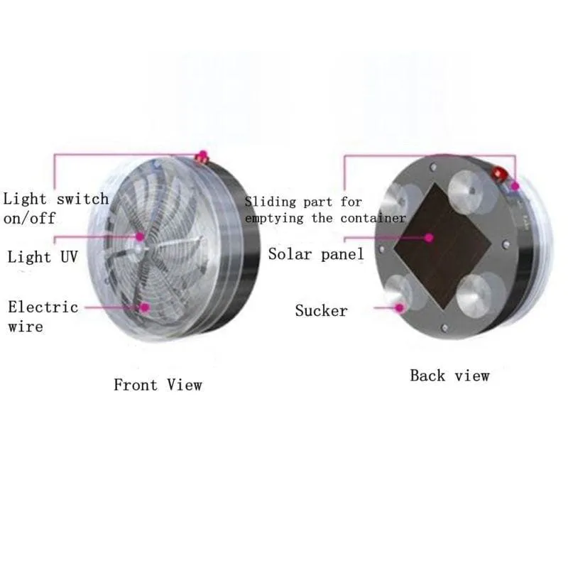 Solar Powered Mosquito Killer Lamp