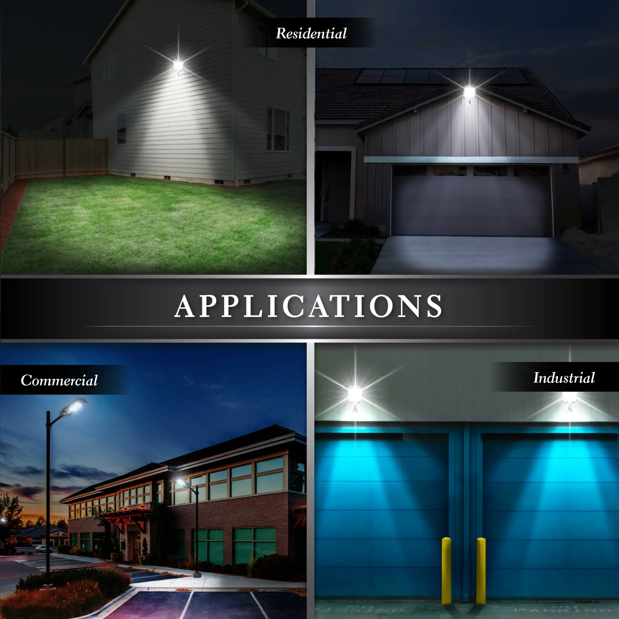 Solar Security Street Light