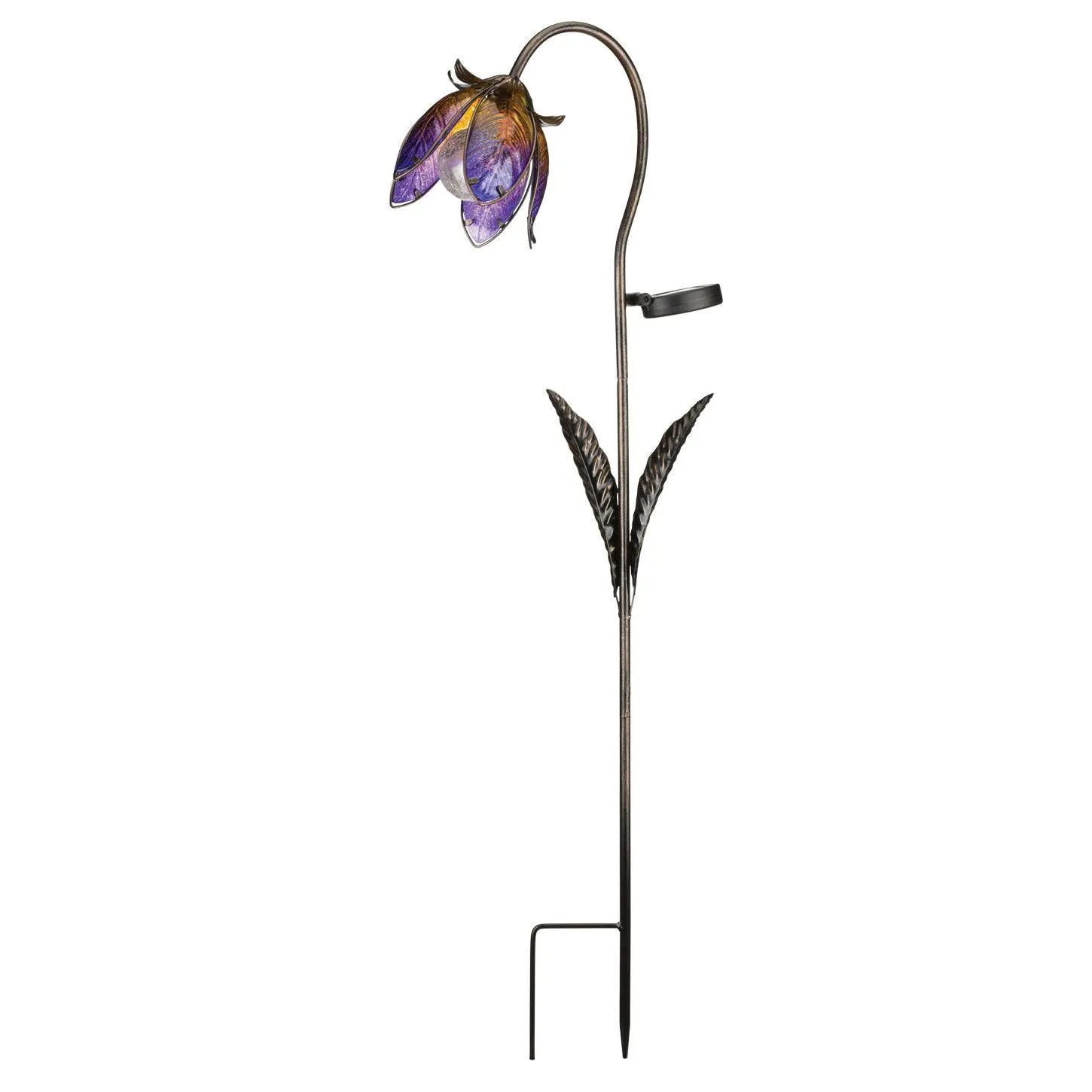 Solar Wildflower Stake - Purple