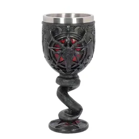 Stainless Steel Drinkware Cup / Pentagram Mystic Wine Glass