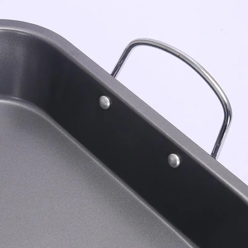 Stainless Steel Nonstick Rectangular Deep Dish Roasting Pan