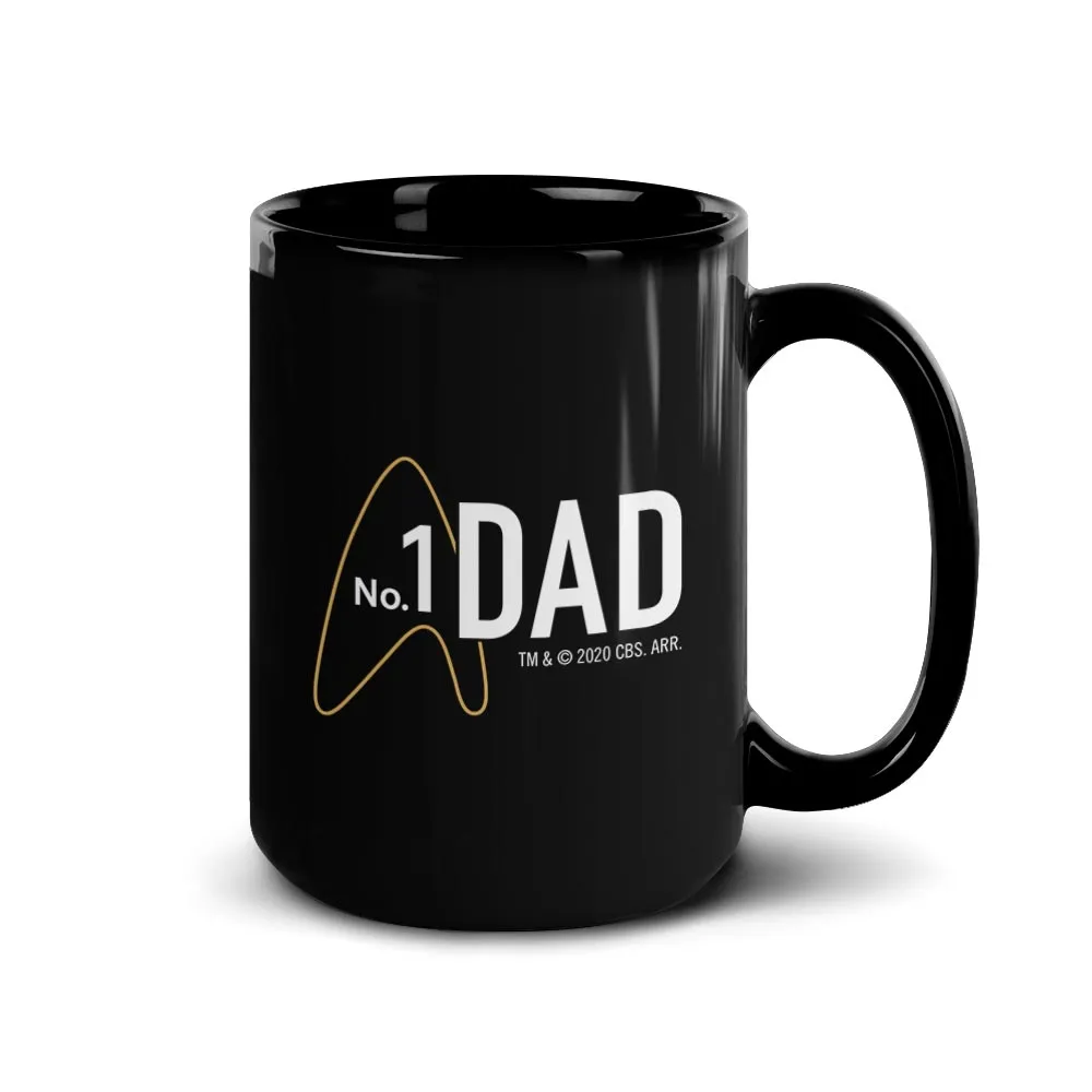 Star Trek: Picard No.1 Dad Black Mug