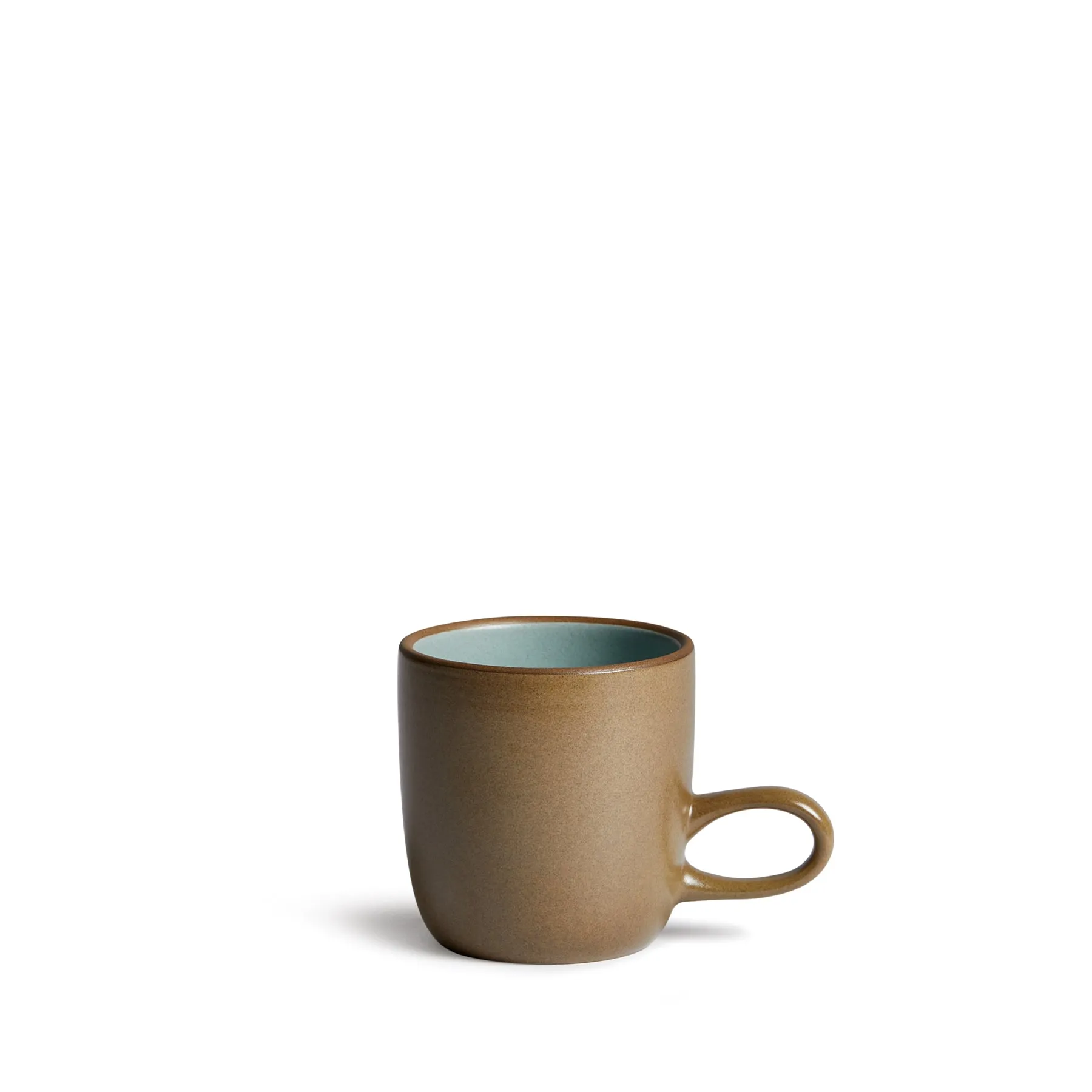 Studio Mug in Aqua/Hickory