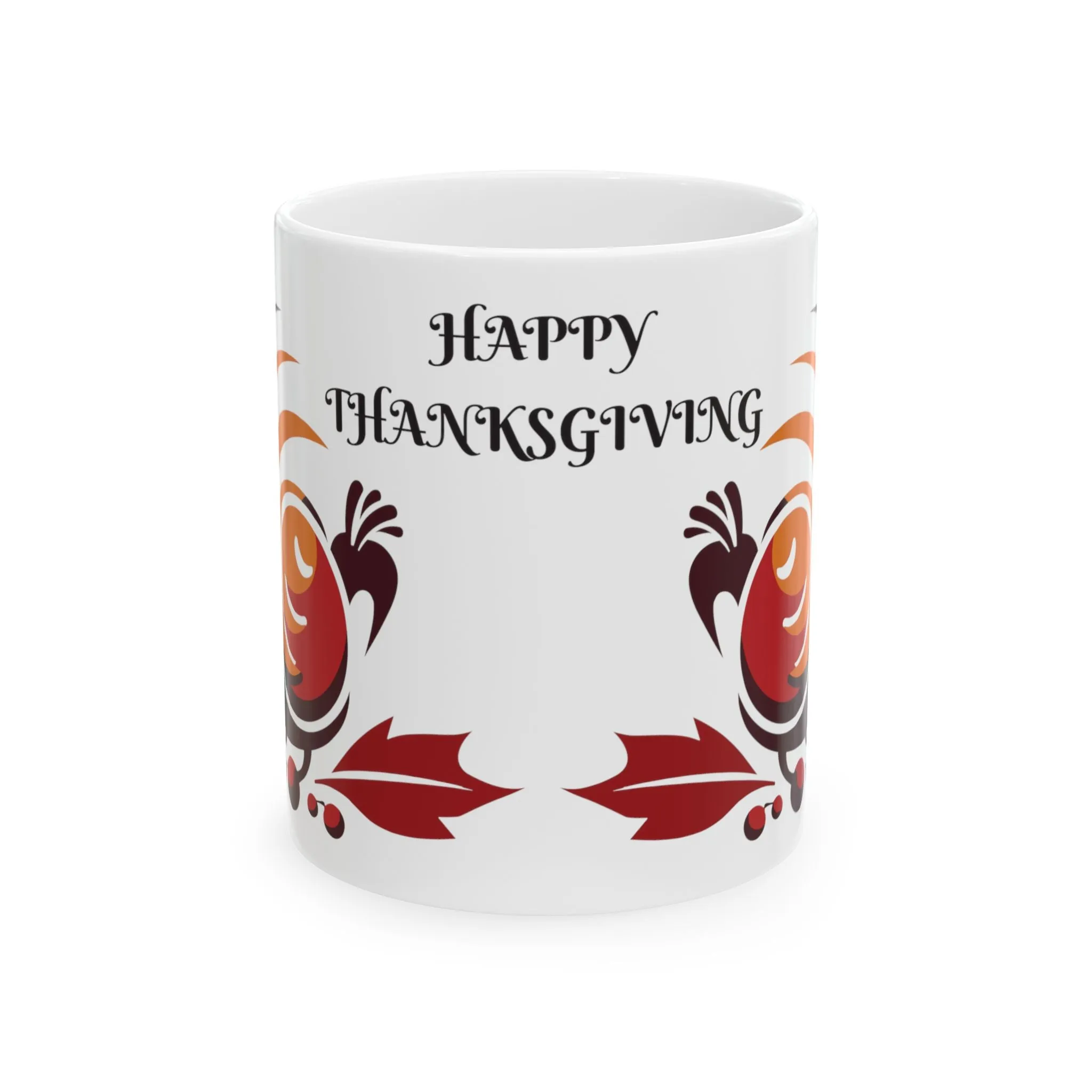 Thanksgiving Mug, Thanksgiving Coffee Mug, Turkey Mug, Turkey Logo Mug, Thanksgiving Gift Idea, November Mug, Happy Thanksgiving Mug