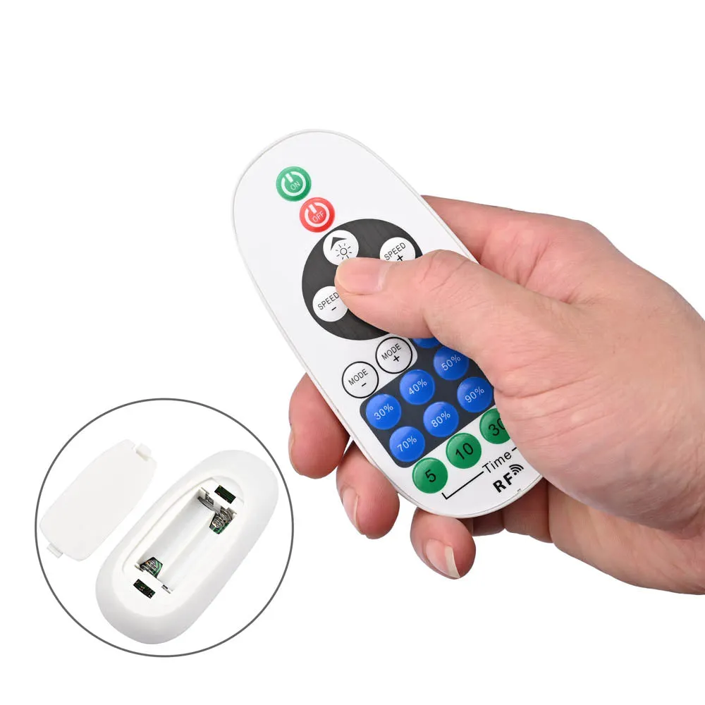 TheLAShop LED Neon Light RF Remote & Controller AC110V Warm White