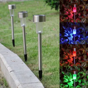 TheLAShop Solar Powered Lights for Yard Outdoor Pathway Lights 6ct/pk