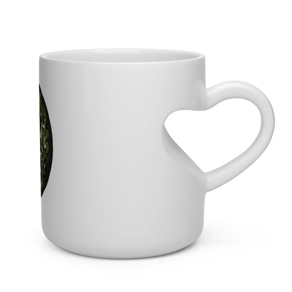 Toad Skin Heart Shape Mug